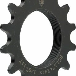 ALL-CITY All City Chromoly 1/8th Track Cog BLACK Parts & Accessories