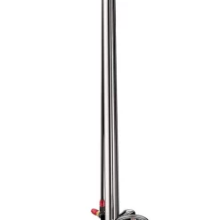 Lezyne Alloy Floor Drive Tall 3.5" Floor Pump, ABS-1 Pro Chuck, 220psi Silver Parts & Accessories